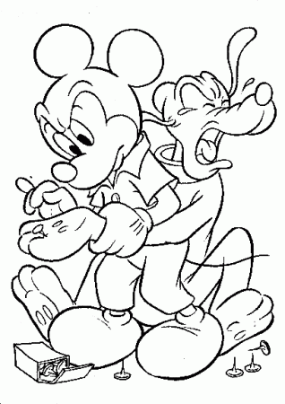 Tracing of some mickey mouse | Indusladies