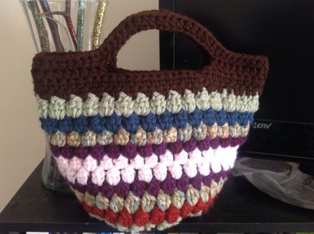 Crochet Puff Flower Crossbody Bag Handmade Floral Purse Crochet Floral  Crossbody Shoulder Bag Gift for Her - Etsy | Crochet puff flower, Crochet  handbags patterns, Crochet projects