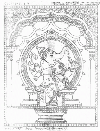 Pin by Chitra on Art by uma | Buddhist art drawing, Ganesh art paintings,  Mandala art lesson