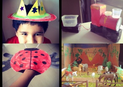 Make Memories with Your Children Using Recycled Goods