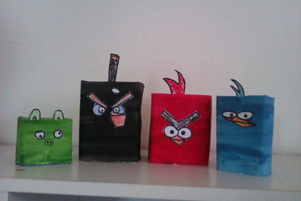 DIY Craft Tutorial – How to Make Angry Birds from a Milk Carton?