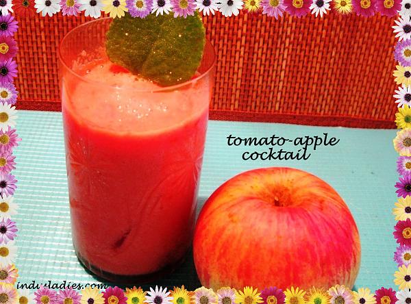 Apple n Tomato Cocktail