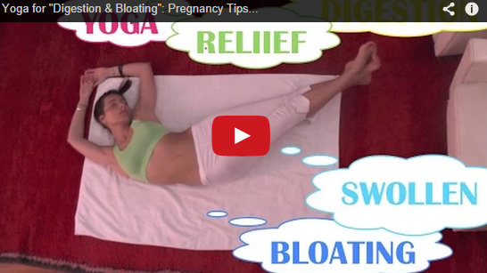 Yoga for “Digestion & Bloating”: Pregnancy Tips with Sonia Doubell