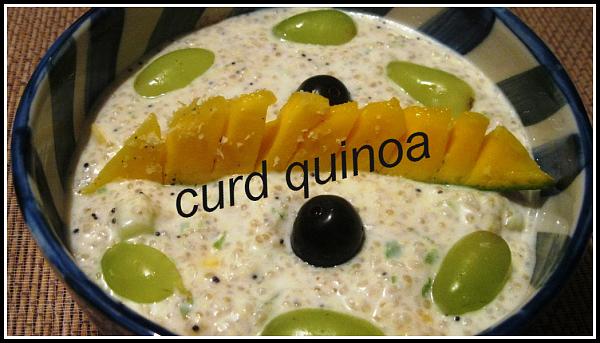 Quinoa Curd Rice | Thinai Thayir Saadam | Foxtail Millet Recipe