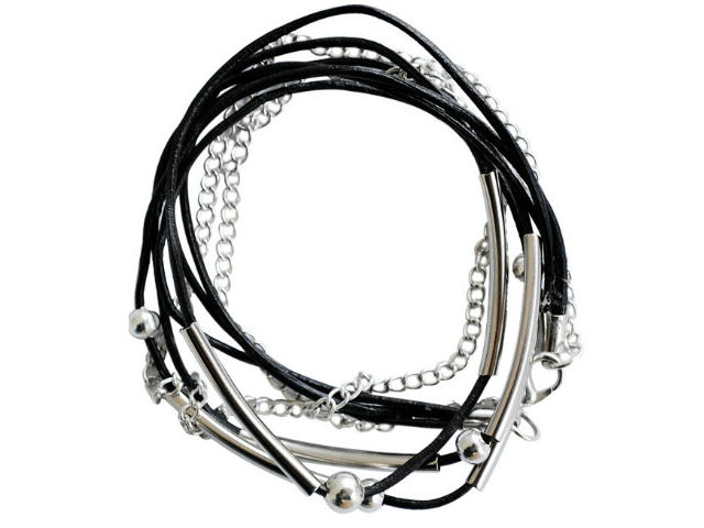 Black Cord Bracelet